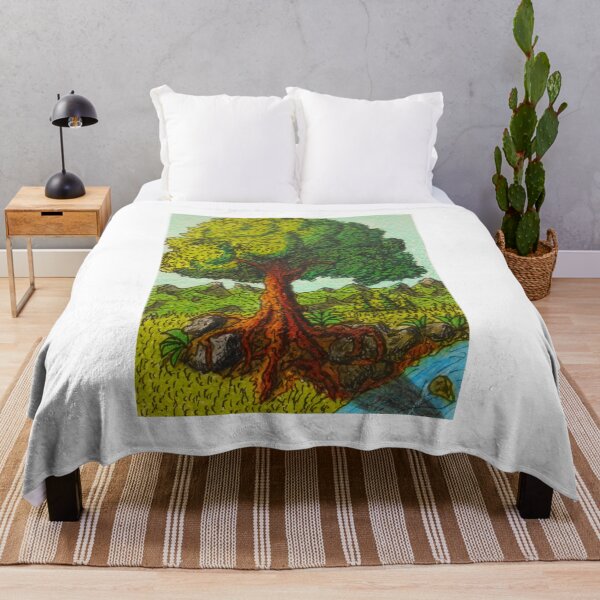 Item preview, Tree art inspirational landscape- nature illustration designed and sold by exiarts.