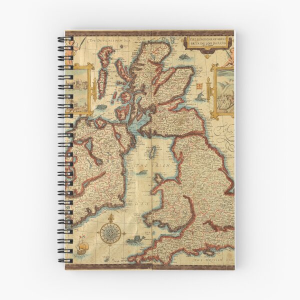 Item preview, Map of the British Isles | Vintage Maps  designed and sold by KnightandMoon.