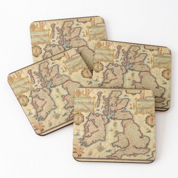 Item preview, Map of the British Isles | Vintage Maps  designed and sold by KnightandMoon.