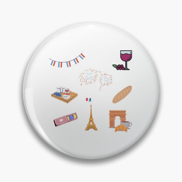 Item preview, Addicted to Paris - Cute things in France sticker pack designed and sold by frenchstylehome.