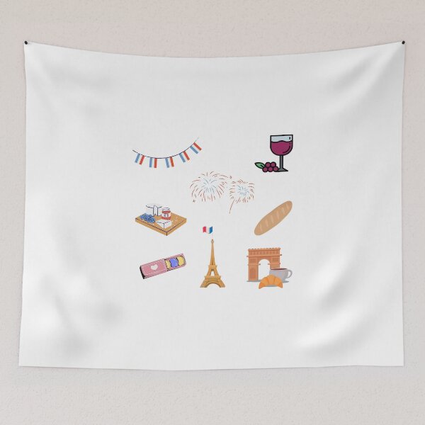 Item preview, Addicted to Paris - Cute things in France sticker pack designed and sold by frenchstylehome.
