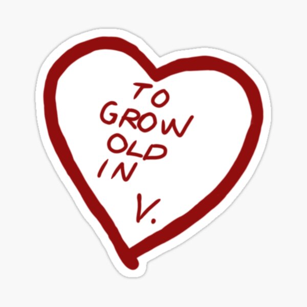 Item preview, To grow old in V. designed and sold by glossyheaven.