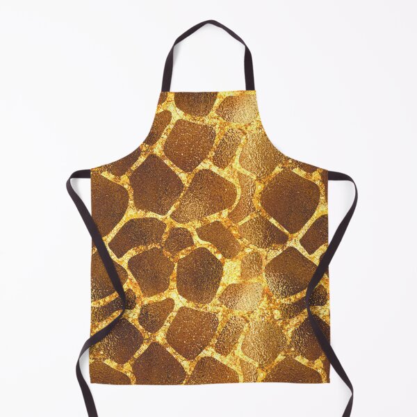 Artikelvorschau, Gold Giraffe Ledermuster entworfen und verkauft von Printedarts.