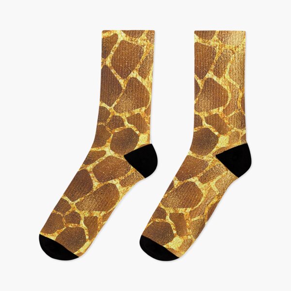 Artikelvorschau, Gold Giraffe Ledermuster entworfen und verkauft von Printedarts.