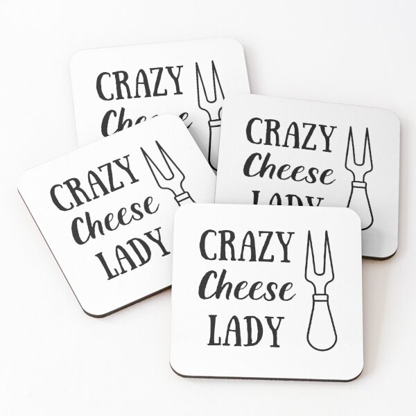 Item preview, Crazy Cheese Lady | Cheese Lover | Cheese Addict | Cheese Gift designed and sold by Presto Prints Design.