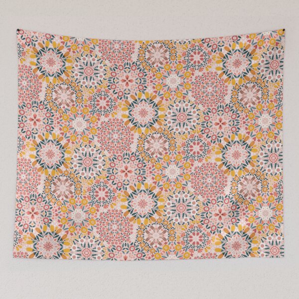 Item preview, Granny Chic Flower patchwork designed and sold by creativinchi.