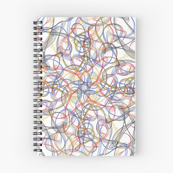 Item preview, Summer multicoloured squiggles  designed and sold by Creativeart1974.