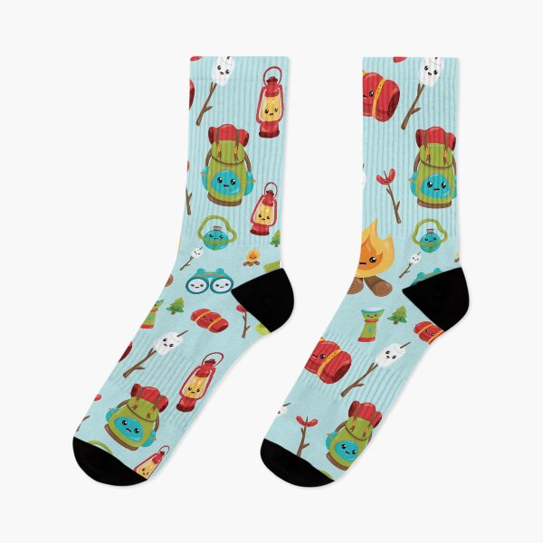 Item preview, Kawaii Camping pattern designed and sold by TamGustam.