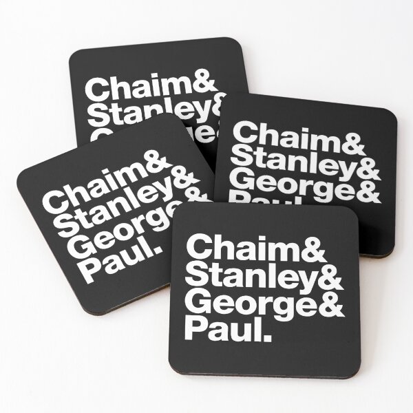 Item preview, Chaim & Stanley & George & Paul White designed and sold by watermelon-ca.