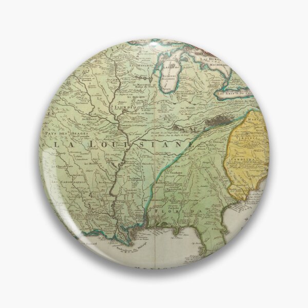 Item preview, Map of Louisiana | Vintage Maps  designed and sold by KnightandMoon.