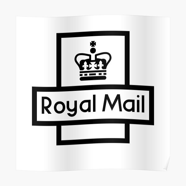 "Royal Mail Logo Design" Poster for Sale by DreamCorp Redbubble