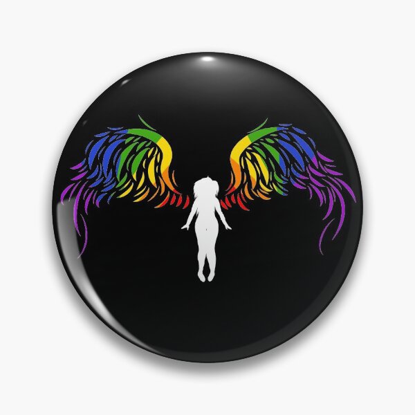 Item preview, A Girl with Rainbow Wings designed and sold by SanctuaryCrown.