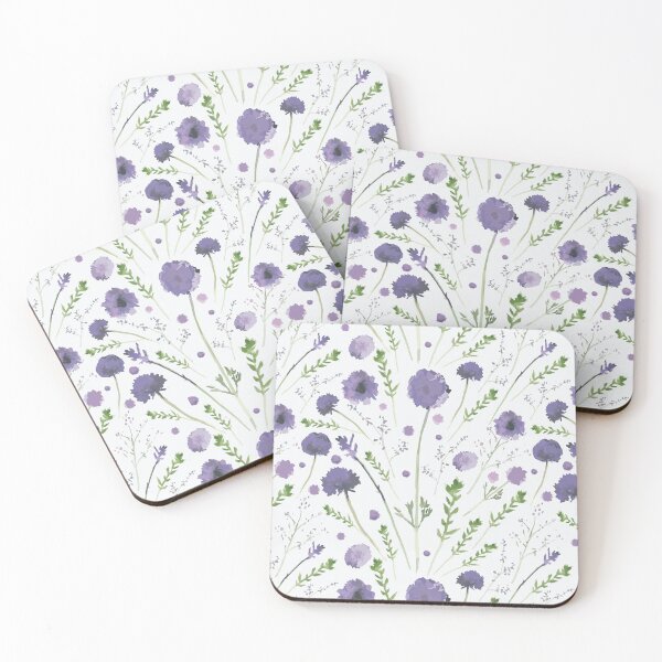 Item preview, Purple Slendor Floral Pattern designed and sold by StudioPosies.