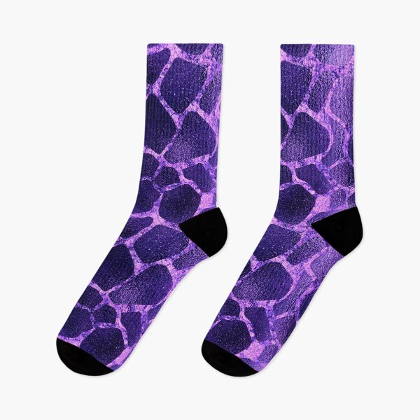 Artikelvorschau, Lavendel Giraffe Ledermuster entworfen und verkauft von Printedarts.