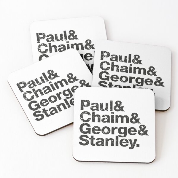 Item preview, Paul & Chaim & George & Stanley Black Texture designed and sold by watermelon-ca.