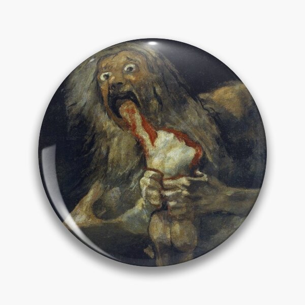 Item preview, Saturn Devouring His Son - Goya designed and sold by Zachariahs' Odd Shop.