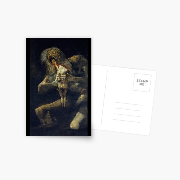 Item preview, Saturn Devouring His Son - Goya designed and sold by Zachariahs' Odd Shop.