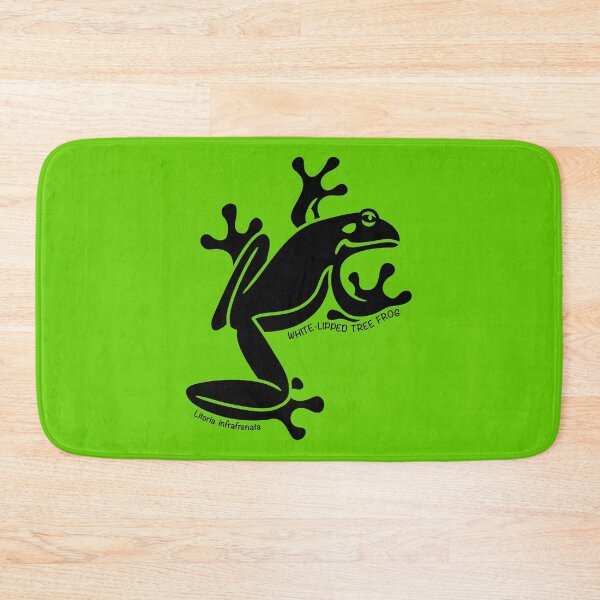 Item preview, Tree Frog. Iconic Australian Animal. Silhouette with name. designed and sold by BOLD-Australia.