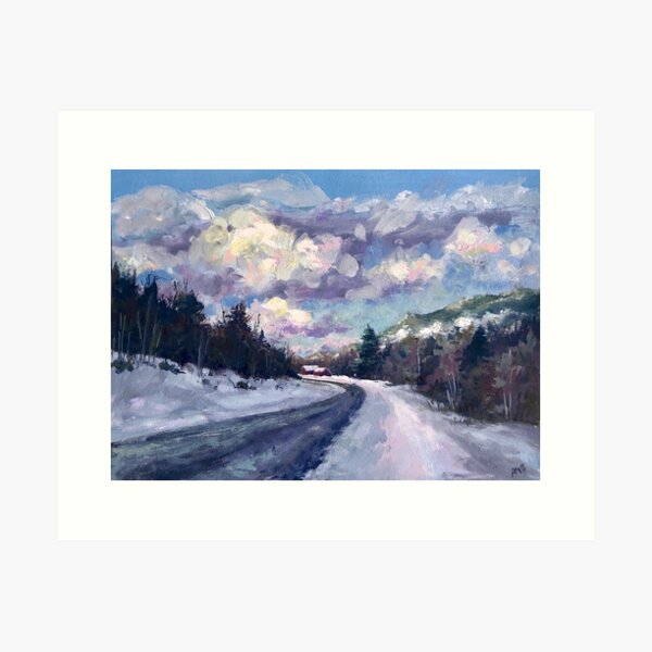 Mountain Pass Art Print