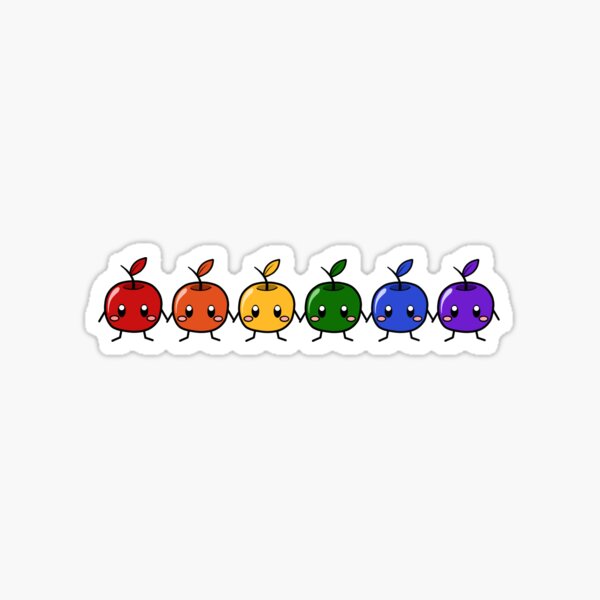 Aperçu de l'œuvre Drapeau de fierté Junimos créée et vendue par Satellite Stickers.