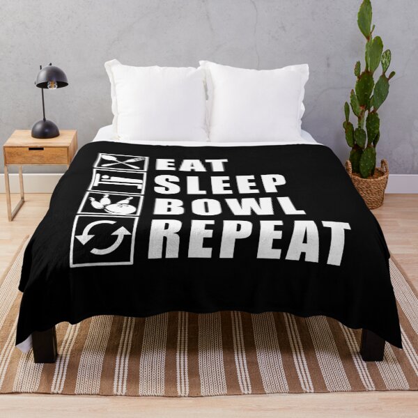 Item preview, Eat Sleep Bowl Repeat designed and sold by Adel Qasem.