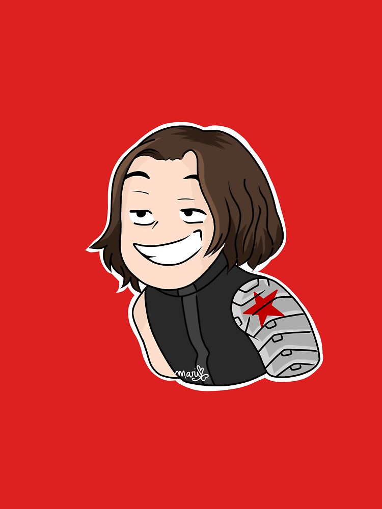 Bucky Barnes Minimalist T-Shirt