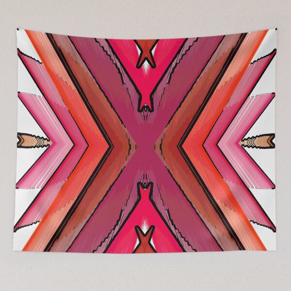 Item preview, Red x shape abstract  designed and sold by Creativeart1974.