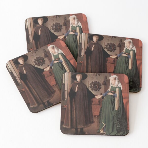 Item preview, Arnolfini Portrait - Jan Van Eyck designed and sold by Zachariahs' Odd Shop.