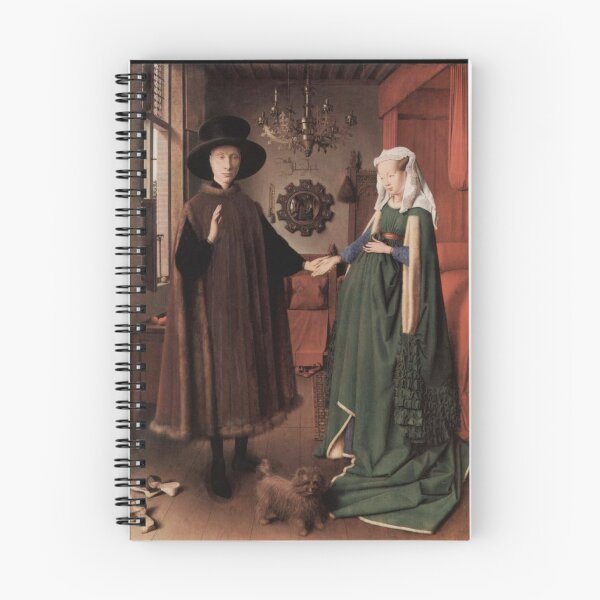 Item preview, Arnolfini Portrait - Jan Van Eyck designed and sold by Zachariahs' Odd Shop.