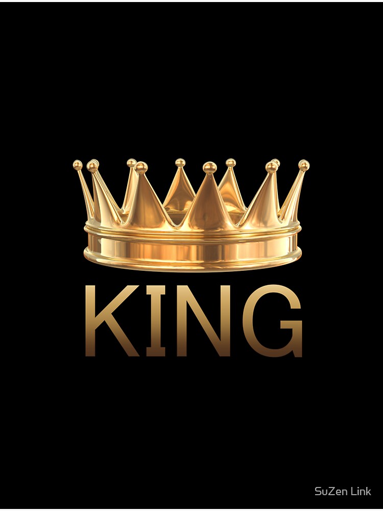 Crown King Red Circle Logo Gift