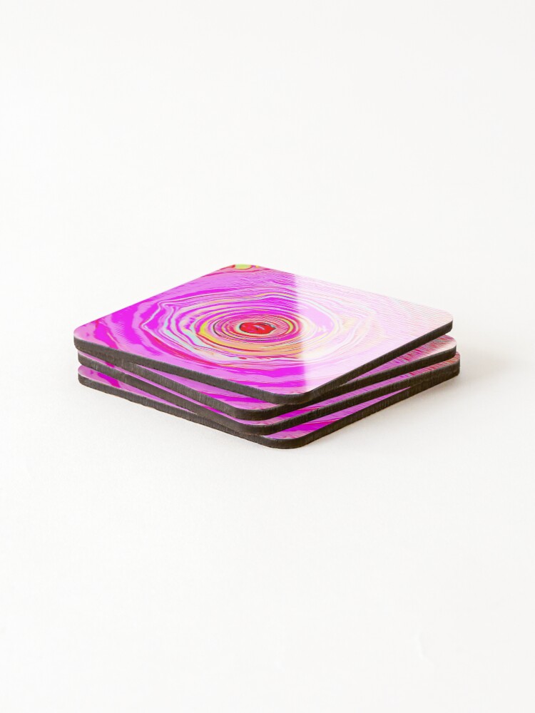 Thumbnail 4 of 5, Coasters (Set of 4), Pinkspin designed and sold by ACidysfunction.