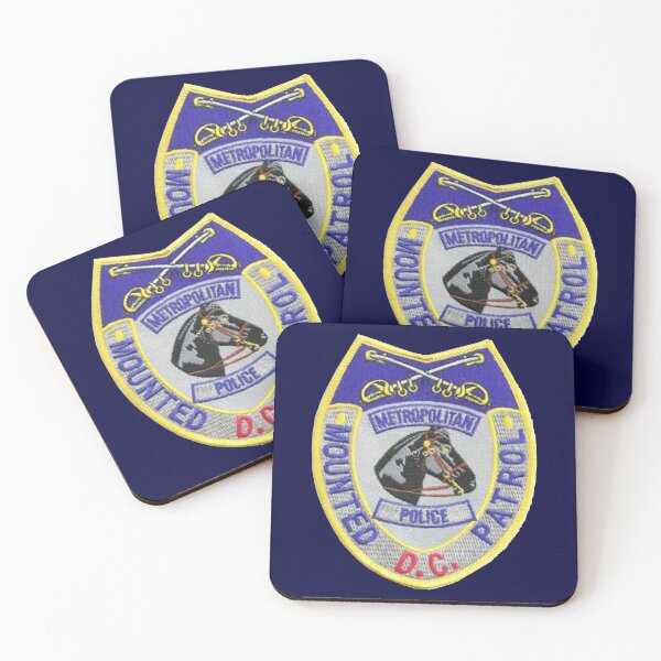 Item preview, Washington D.C. Metropolitan Police Mounted Patrol designed and sold by Lawrence Baird.