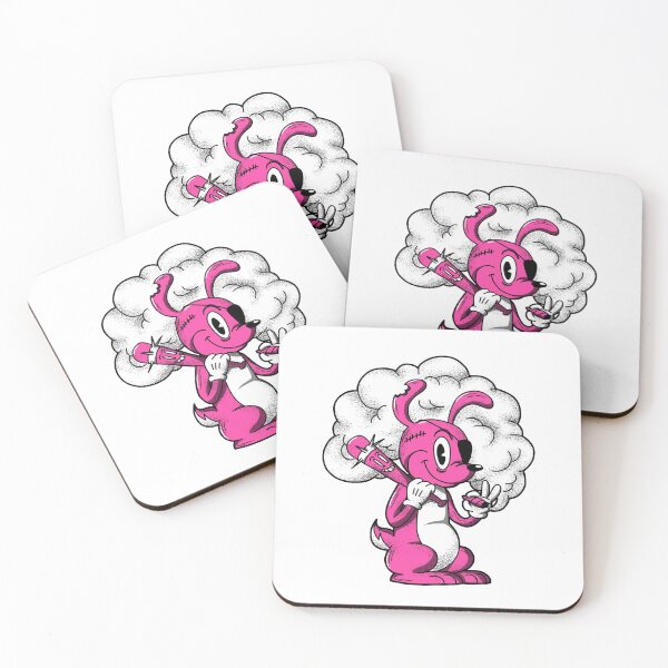 Item preview, Badass Bunny designed and sold by RedsStickerShop.