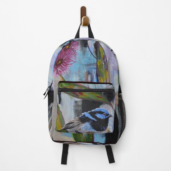 Item preview, Breath of Fragility - Abstract Portrait and Bird Art designed and sold by Krusty.