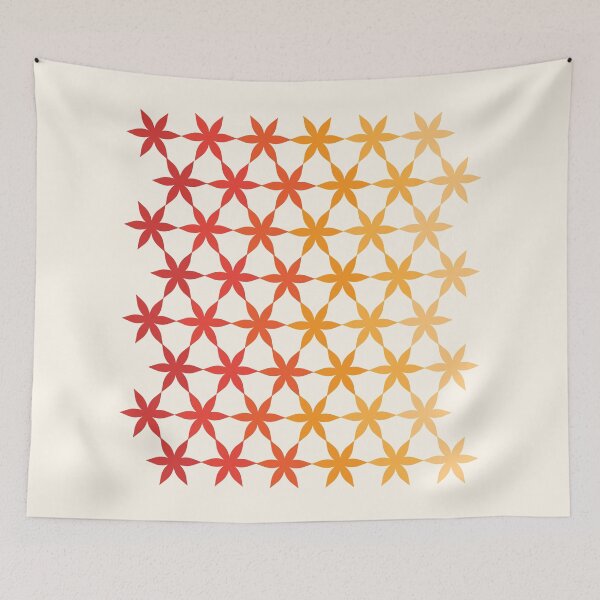Item preview, Orange Flower Pattern  designed and sold by CM-PD.