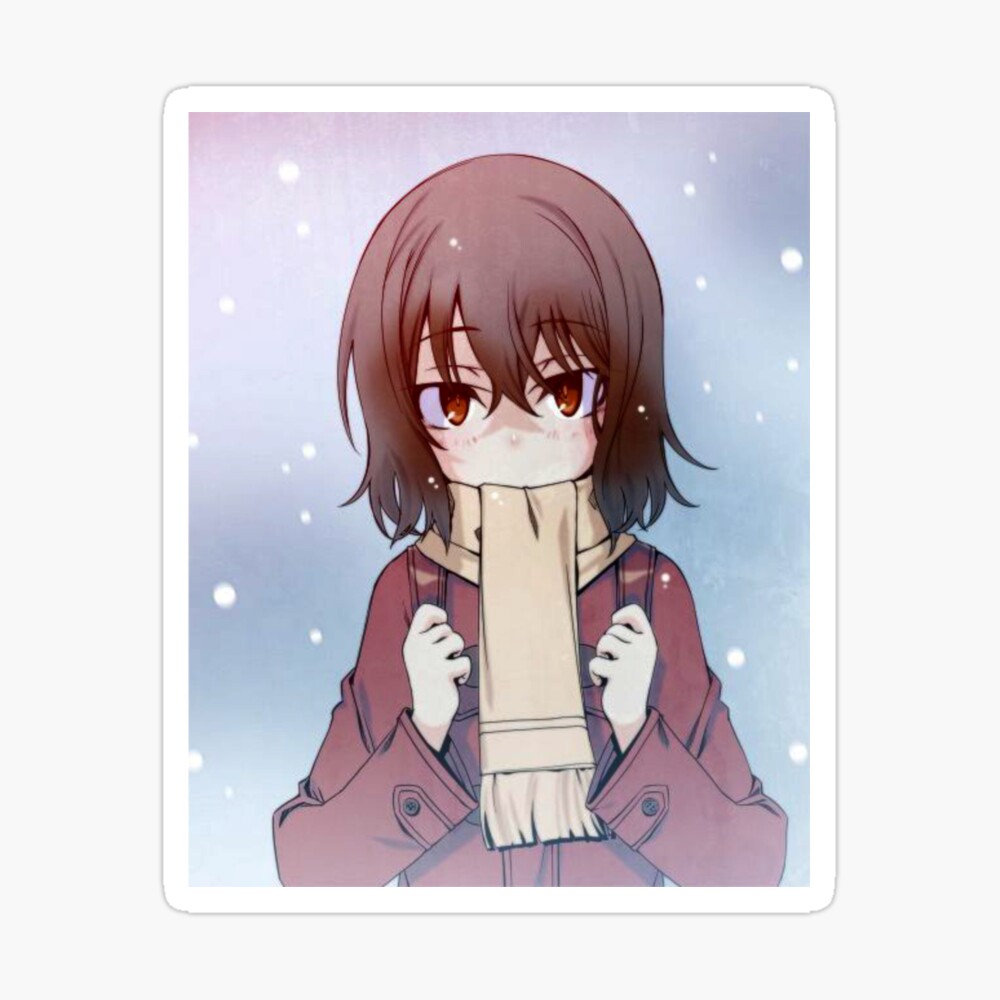 Erased - Kayo Hinazuki  Scarf by Goka-Art