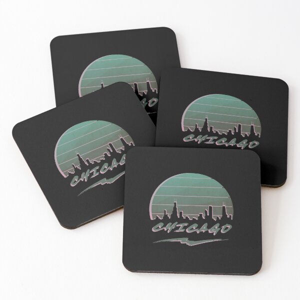 Item preview, Chicago Skyline - nineties retro design designed and sold by tanimator.
