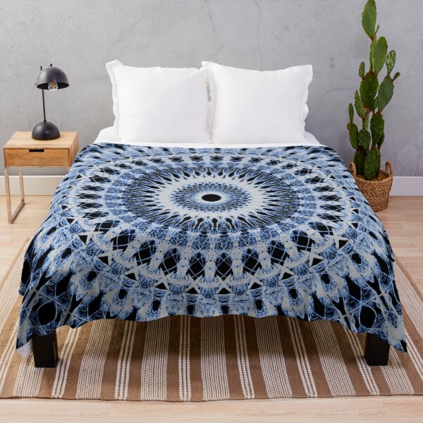 Item preview, Blue mandala pattern designed and sold by Creativeart1974.