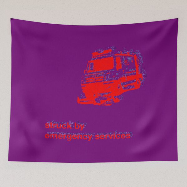 Item preview, struck by emergency services designed and sold by BarelylegalMT.