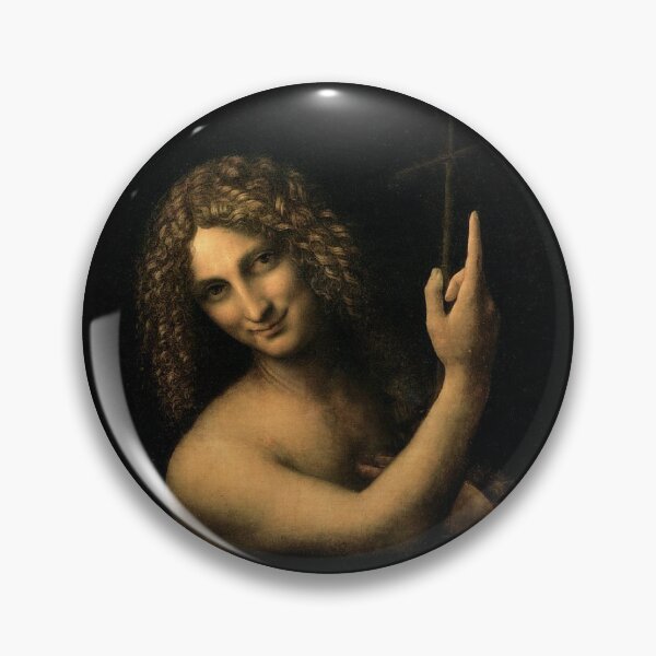 Item preview, St. John The Baptist - Leonardo Da Vinci designed and sold by Zachariahs' Odd Shop.