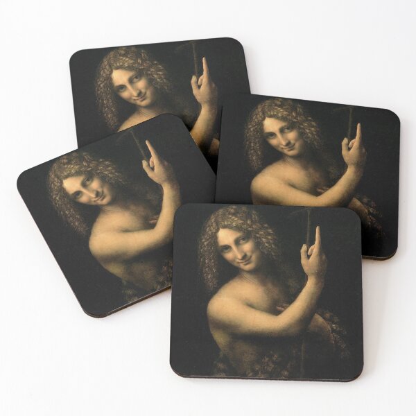 Item preview, St. John The Baptist - Leonardo Da Vinci designed and sold by Zachariahs' Odd Shop.