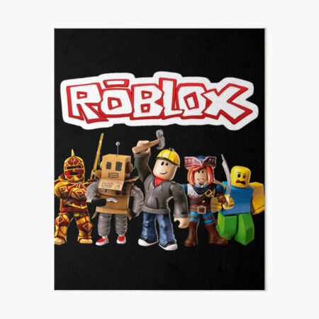 Roblox Gameplay Art Board Prints Redbubble - roblox family game night mad murderer