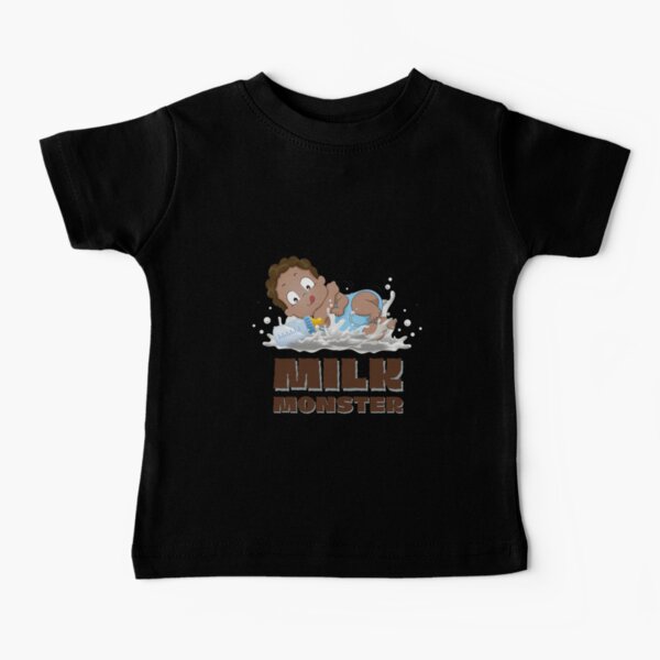 Milk Monster in Brown Baby T-Shirt
