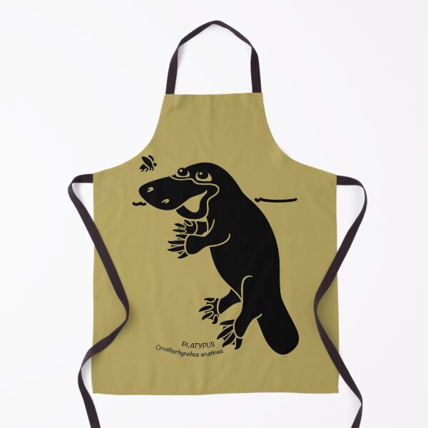 Item preview, Platypus. Iconic Australian Animal. Silhouette with name. designed and sold by BOLD-Australia.
