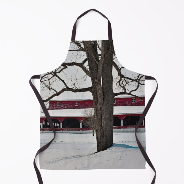 Item preview, Red Barn in the Snow designed and sold by ReneeKennedy.