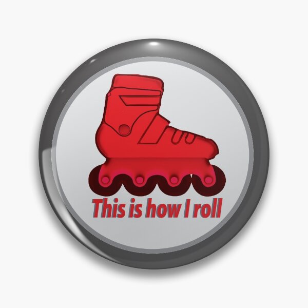 Item preview, This is how I roll rollerblading - roller skating designed and sold by JAZTshirt.