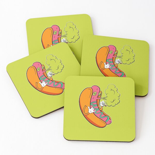 Item preview, High Hot Dog designed and sold by RedsStickerShop.