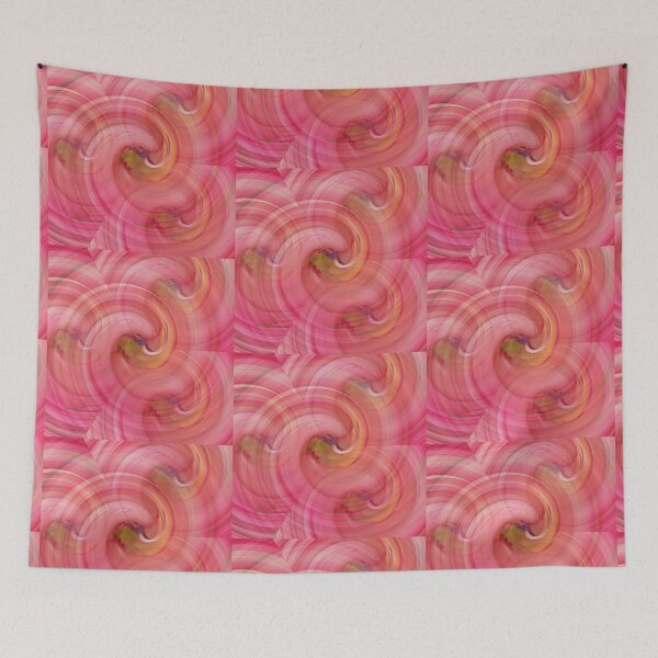 Item preview, Pink Floral Abstrat Illusion designed and sold by ArtIAM8.