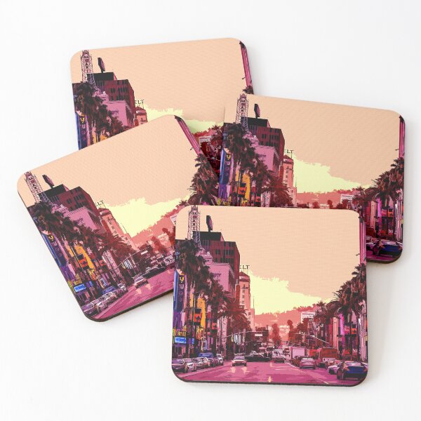 Item preview, Los Angeles California Urban Painting - Pintura Urbana designed and sold by RazzArt.