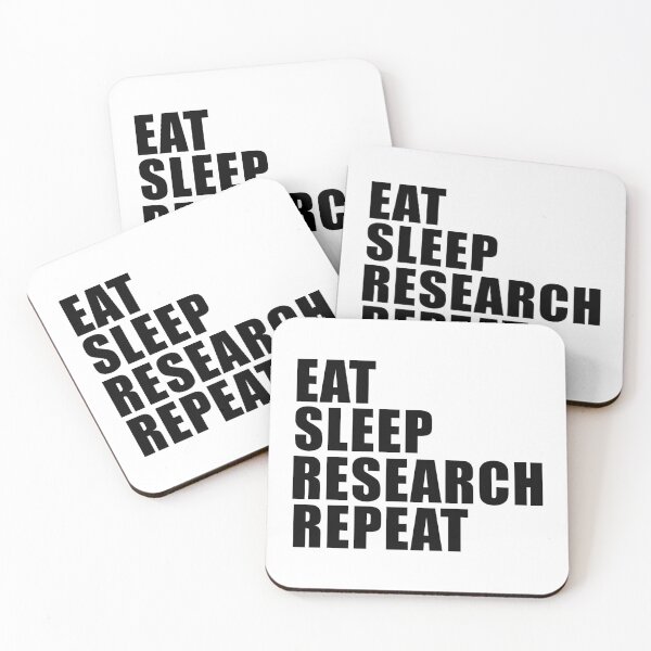 Item preview, Eat Sleep Research Repeat designed and sold by Adel Qasem.